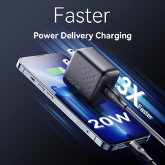 Bộ Cốc Sạc Nhanh Voltme Revo 20W Lite PD Charger (Cốc sạc 20W Type-C và Dây sạc Type-C 1.2m) voltme-coc-sac-nhanh-voltme-revo-20w-pd-charger-20w-type-c-voltmevietnam.vn