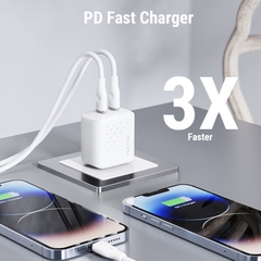 Cốc Sạc Nhanh Voltme Revo 35W Duo Lite - Cốc sạc nhanh 2 cổng USB-C 