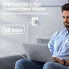 Cốc Sạc Nhanh Voltme Revo 35W Duo Lite - Cốc sạc nhanh 2 cổng USB-C 