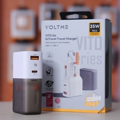Bộ Sạc Nhanh Đa Năng Voltme Vito Go EzTravel Travel Adapter 35W (USB + Type C) 