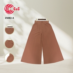 25082 - Ống Rộng Xếp 2 Li Che Khuyết Điểm Vòng Eo