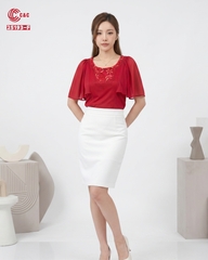 25193 - Cánh Tiên Cổ Đắp Ren Thêu 7 Kiểu 7 Màu