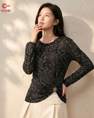 26062 - Áo Kiểu Tay Dài Phong Cách Modern Feminine