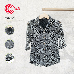 23241 - Họa Tiết Da Ngựa Vằn 5 Màu