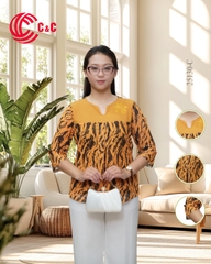 25130 - Phối Lưới Thêu Hoa Duyên Dáng Nhã Nhặn