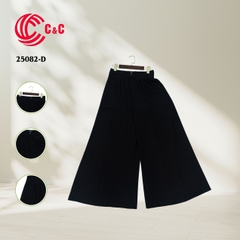 25082 - Ống Rộng Xếp 2 Li Che Khuyết Điểm Vòng Eo