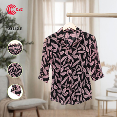 23242 - Họa Tiết Lông Vũ Độc Đáo 5 Màu