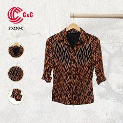 23230 - Họa Tiết Hình Thoi Phối Thêu Đen Đính Đá  Thủy Tinh