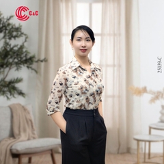 25039 - Vải Lưới Họa Tiết Hoa Cách Điệu 4 kiểu