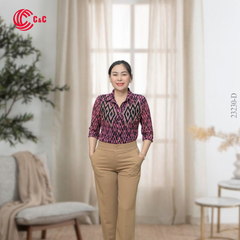 23230 - Họa Tiết Hình Thoi Phối Thêu Đen Đính Đá  Thủy Tinh