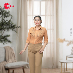 23082 - Vải Lưới Kim Tuyến Thêu Ren Phối Họa Tiết Đính Đá