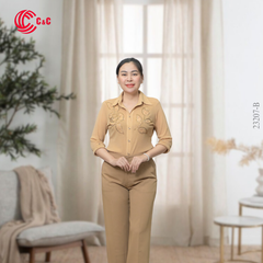 23207 - Họa Tiết Nghệ Thuật Cổ Điển Hoa Lá 6 Màu