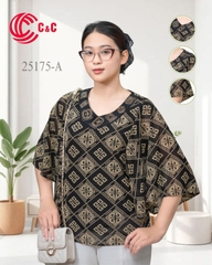 25175 - Tay Áo Cánh Tiên Họa Tiết Cổ Maya Sang Trọng Và Khác Biệt