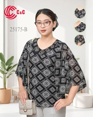 25175 - Tay Áo Cánh Tiên Họa Tiết Cổ Maya Sang Trọng Và Khác Biệt