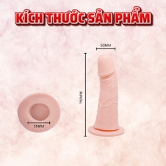 Dương vật giả có dây đeo Baile Ultra Passionate Harness rỗng