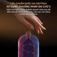 Bao cao su Jiuuy 002 Light Sensation siêu mỏng hộp 10 chiếc