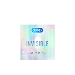 Bao cao su Durex Invisible siêu mỏng hộp 3 chiếc