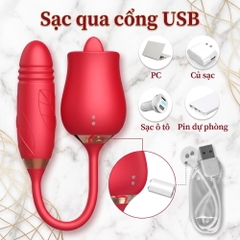 Trứng rung 2 đầu đa năng Aifeiya Shadow Licker