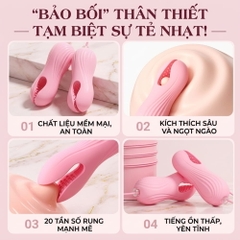 Kẹp ngực MizzZee Milk Clip -Jumping Egg