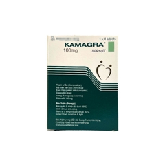 Viên uống cương dương Kamagra 100mg hộp 4 viên