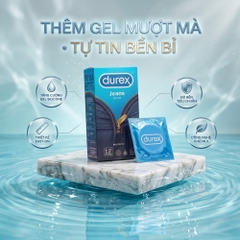 Bao cao su Durex Jeans hộp 12 chiếc
