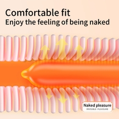 Bao cao su DryWell PU 001 Numbness Orgasm – Siêu mỏng 001 tăng cảm giác nữ – Hộp 6 viên