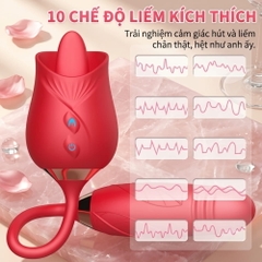 Trứng rung 2 đầu đa năng Aifeiya Shadow Licker