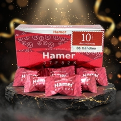 Kẹo sâm tăng cường sinh lý Hamer 37F82K hộp 36 viên