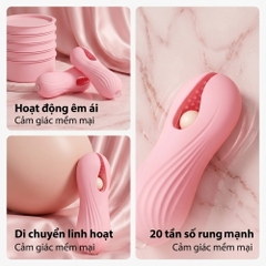Kẹp ngực MizzZee Milk Clip -Jumping Egg