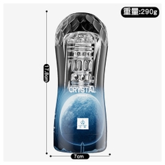 Âm đạo giả Jiuai Crytal dạng cốc chính hãng