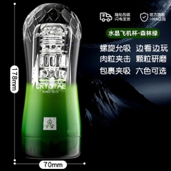 Âm đạo giả Jiuai Crytal dạng cốc chính hãng