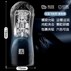 Âm đạo giả Jiuai Crytal dạng cốc chính hãng