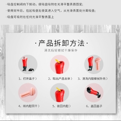 Âm đạo giả hít tường Baile Crazy Bull chính hãng