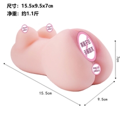 Âm đạo giả nguyên khối Real Model 5D Bụng Nhỏ 600gr chính hãng