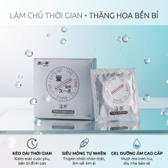 Bao cao su DryWell Long Lasting kéo dài thời gian hộp 3 chiếc