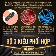 Vòng đeo dương vật Aichao Cock Ring Bộ 3s