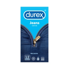 Bao cao su Durex Jeans hộp 12 chiếc