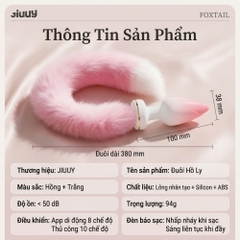 Plug hậu môn đa năng Jiuuy đuôi chồn app