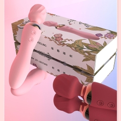 Chày rung hai đầu Sagan AV massage đa năng chính hãng