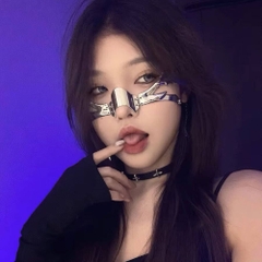 BDSM Mặt nạ mũi A Cyberpunk inox bạo dâm chính hãng