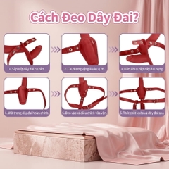Dương vật giả có dây đeo hai đầu Chameleon Fox