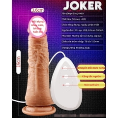 Dương vật giả hít tường đa năng Joker