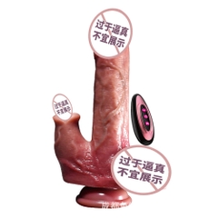 Dương vật giả hít tường Muha Man Root Plus remote đa năng chính hãng