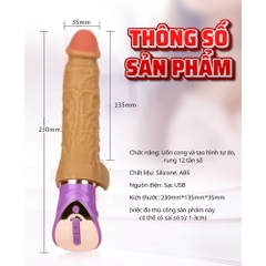 Dương vật giả Joker TSN Tím