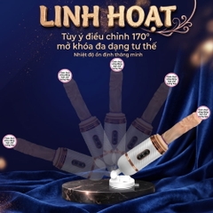 Dương vật giả hít tường đa năng Dibe Cyclone Fire remote