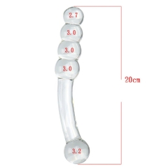 Dương vật giả ngụy trang Thủy Tinh Bi 3 Cm chính hãng