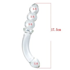 Dương vật giả ngụy trang Thủy Tinh Bi 3 Cm chính hãng