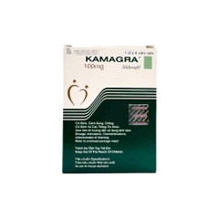 Viên uống cương dương Kamagra 100mg hộp 4 viên