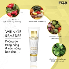 Kem dưỡng trắng da Beauty Bank Wrinkle Remedee 15gr chính hãng