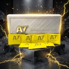 Kẹo sâm tăng cường sinh lý A7 Alpha Seven hộp 10 viên